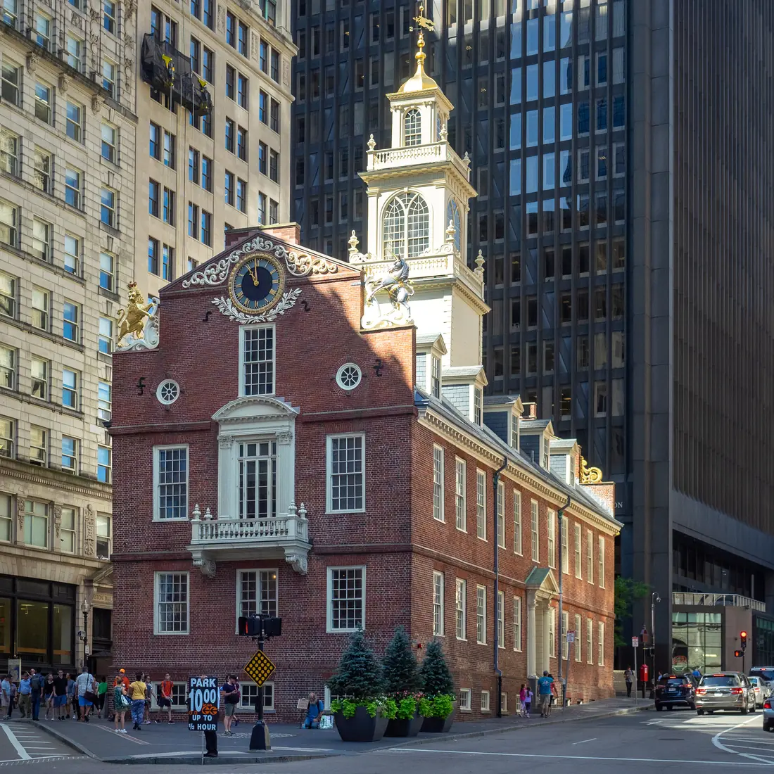 Puritaner gründen Boston, zukünftiges Revolutionszentrum — Boston, Massachusetts, USA