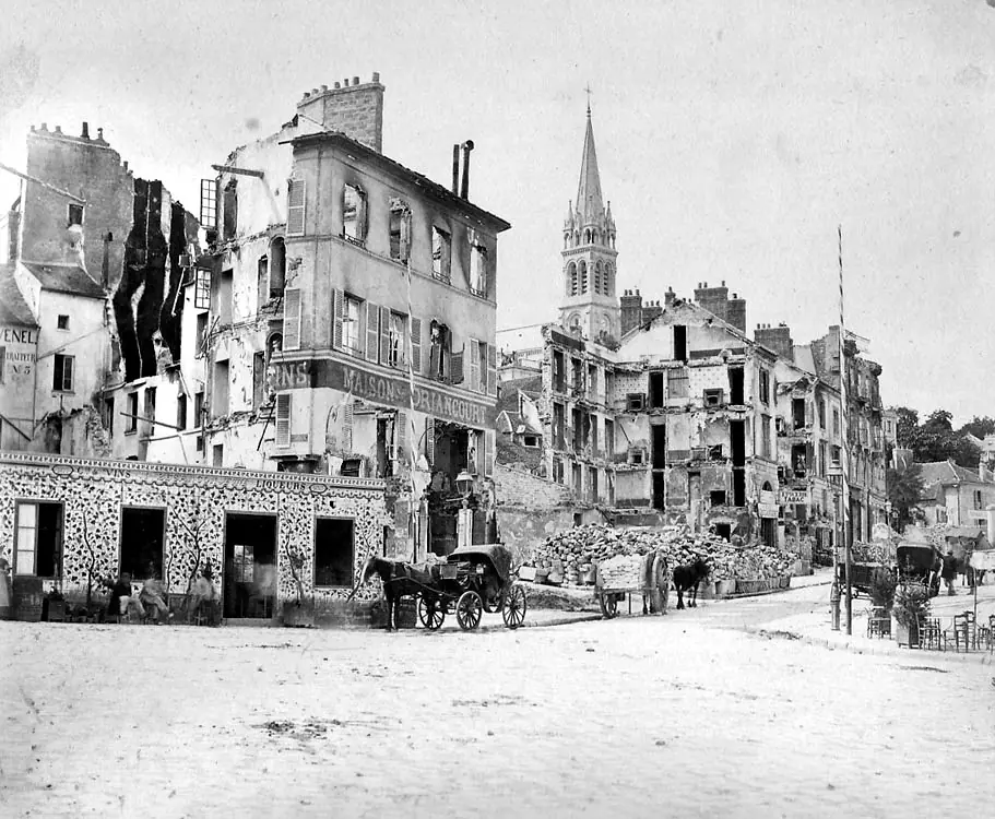 Comienza el asedio de París – bloqueo en la guerra franco‑prusiana — Paris, France