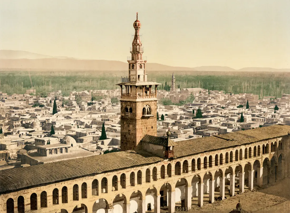 Moartea lui Ibn Taymiyyah, lăsând o moștenire controversată în gândirea islamică — Hama, Mamluk Sultanate (now Syria)