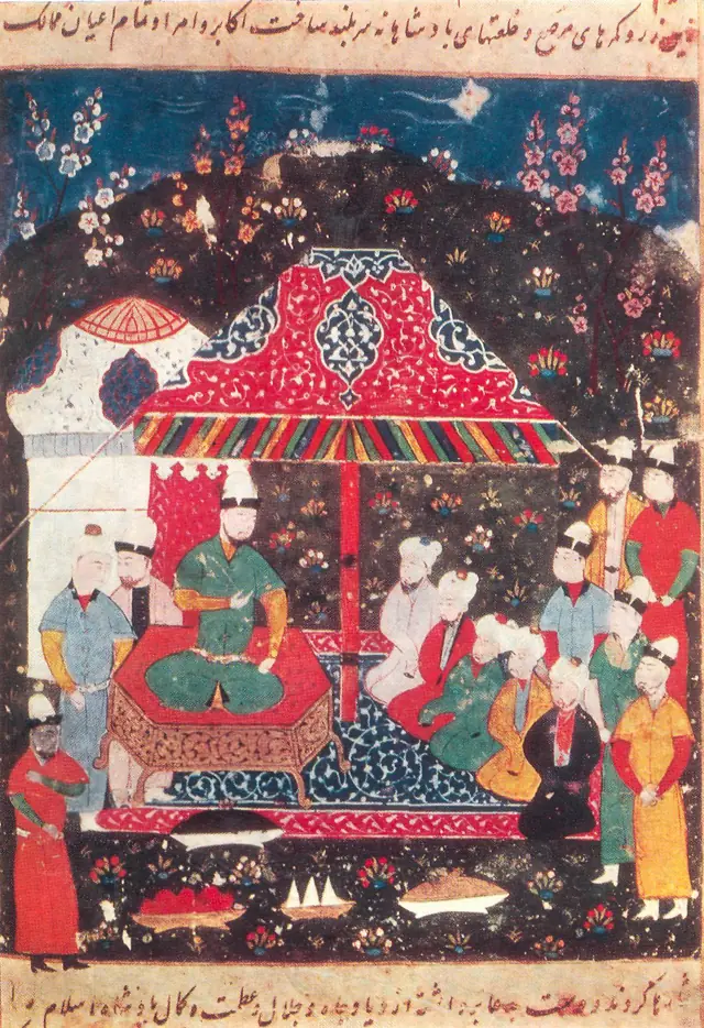 Moartea lui Ibn Taymiyyah, lăsând o moștenire controversată în gândirea islamică — Hama, Mamluk Sultanate (now Syria)