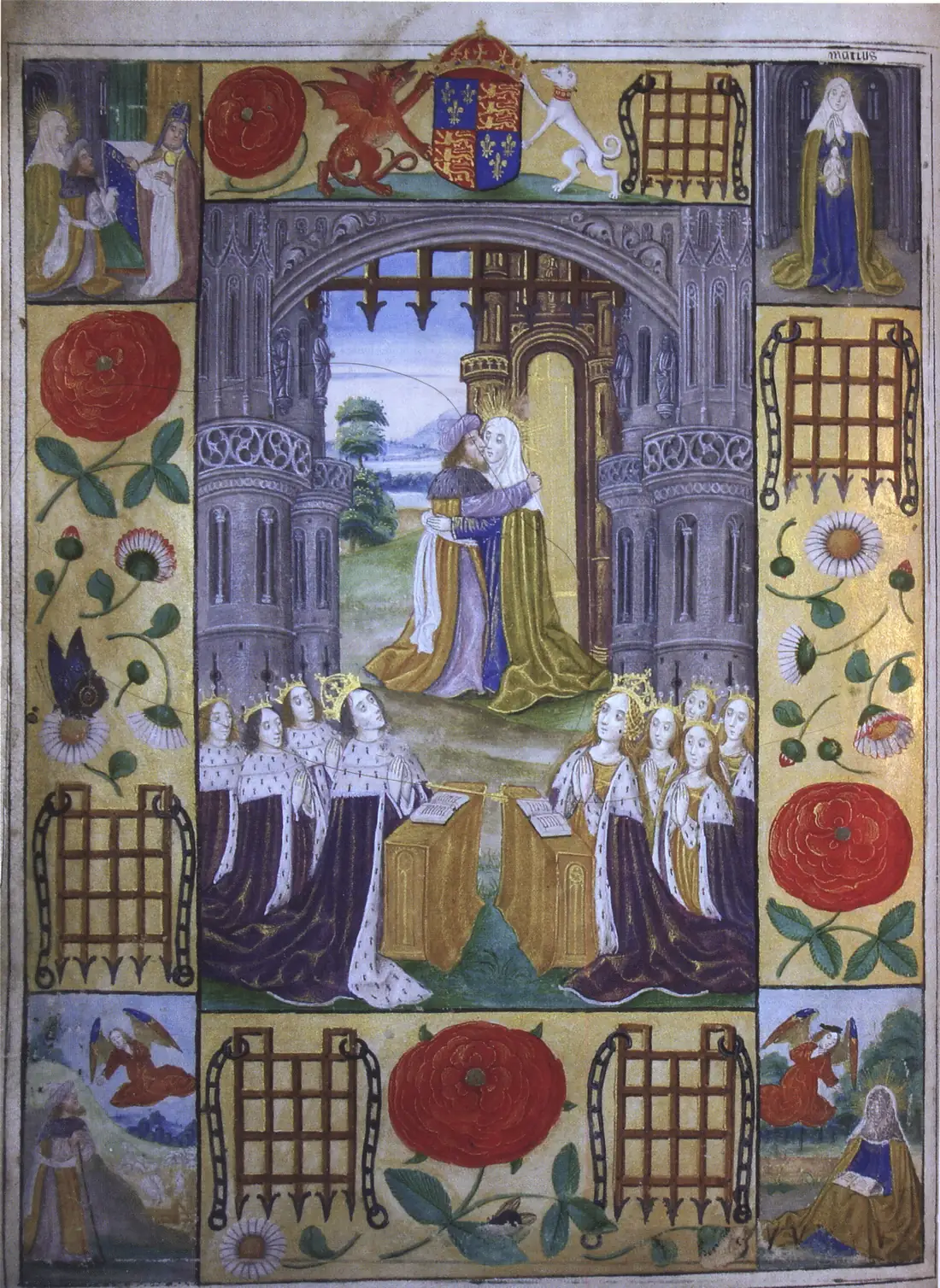 Nașterea prințului Arthur, moștenitorul Angliei, prevestind criza succesiunii Tudor — Westminster, England