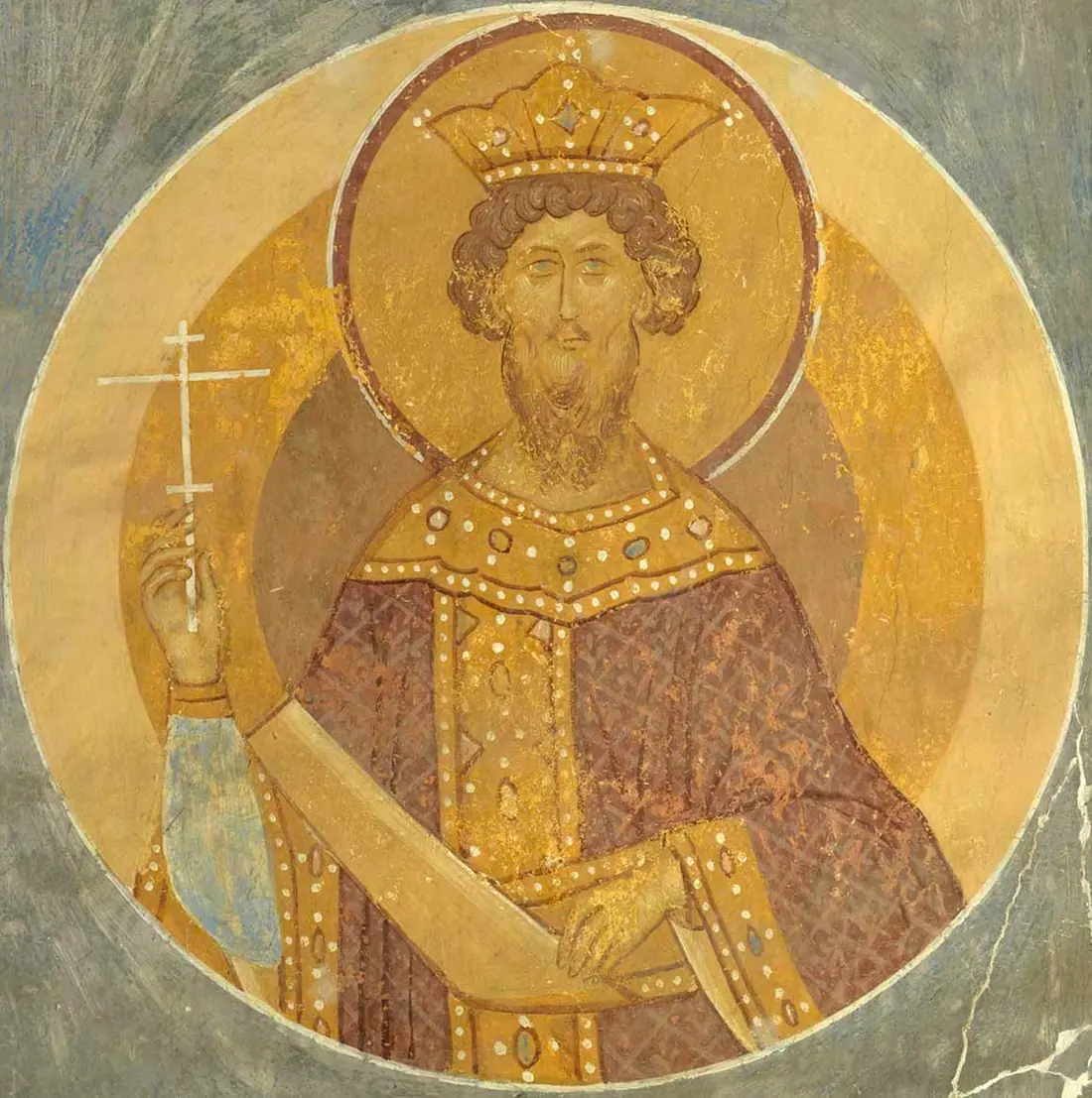 Prințul Mihail de Cernigov executat de mongoli, devenind martir — Chernigov, Kievan Rus'