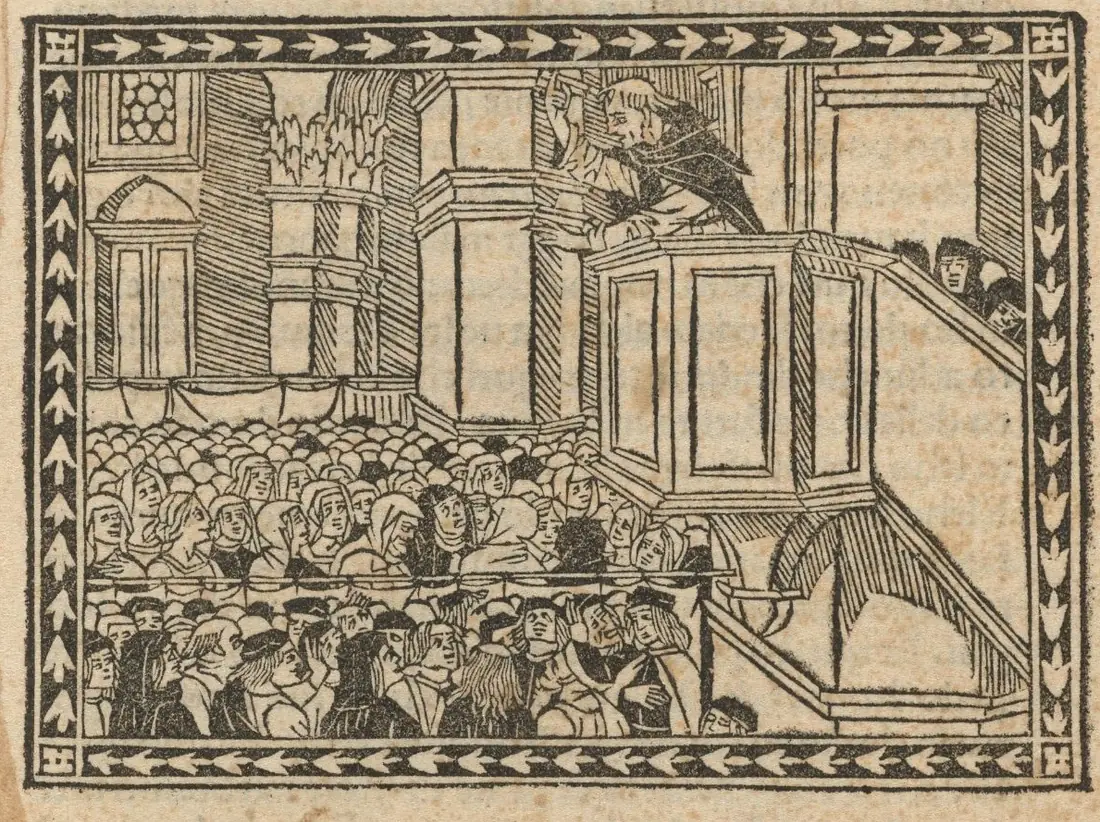 Nace Savonarola, futuro reformador ardiente de Florencia
