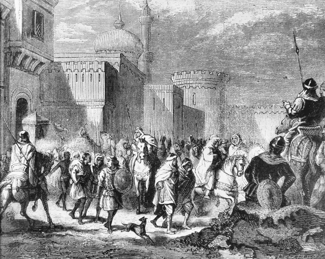 Moartea lui Pepin Scurt, fondator al dinastiei Carolingiene — Aachen, Frankish Kingdom