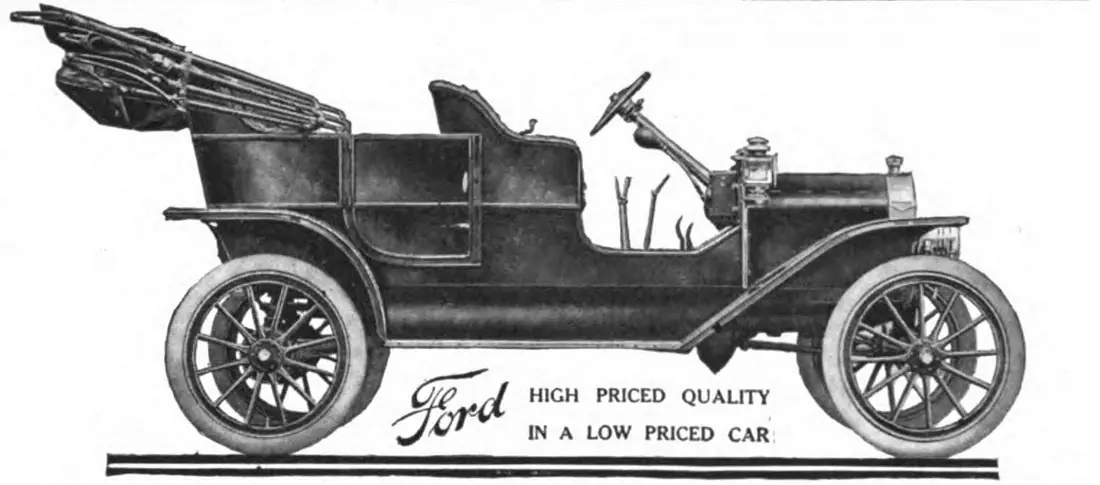 Ford dévoile la première Model T — Detroit, Michigan, USA