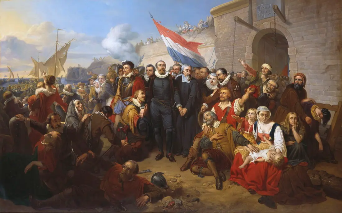 Les Watergeuzen néerlandais lèvent le siège de Leyde après huit mois — Leiden, Netherlands