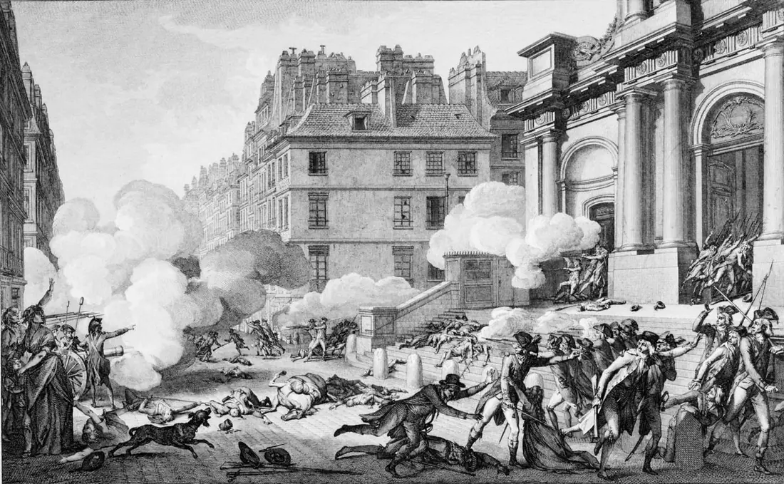 Le ‘coup de canon’ de Napoléon écrase le soulèvement du 13 Vendémiaire — Paris, France