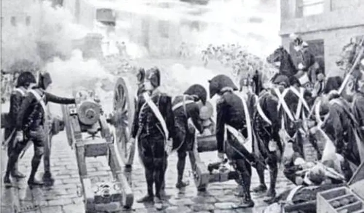 Le ‘coup de canon’ de Napoléon écrase le soulèvement du 13 Vendémiaire — Paris, France