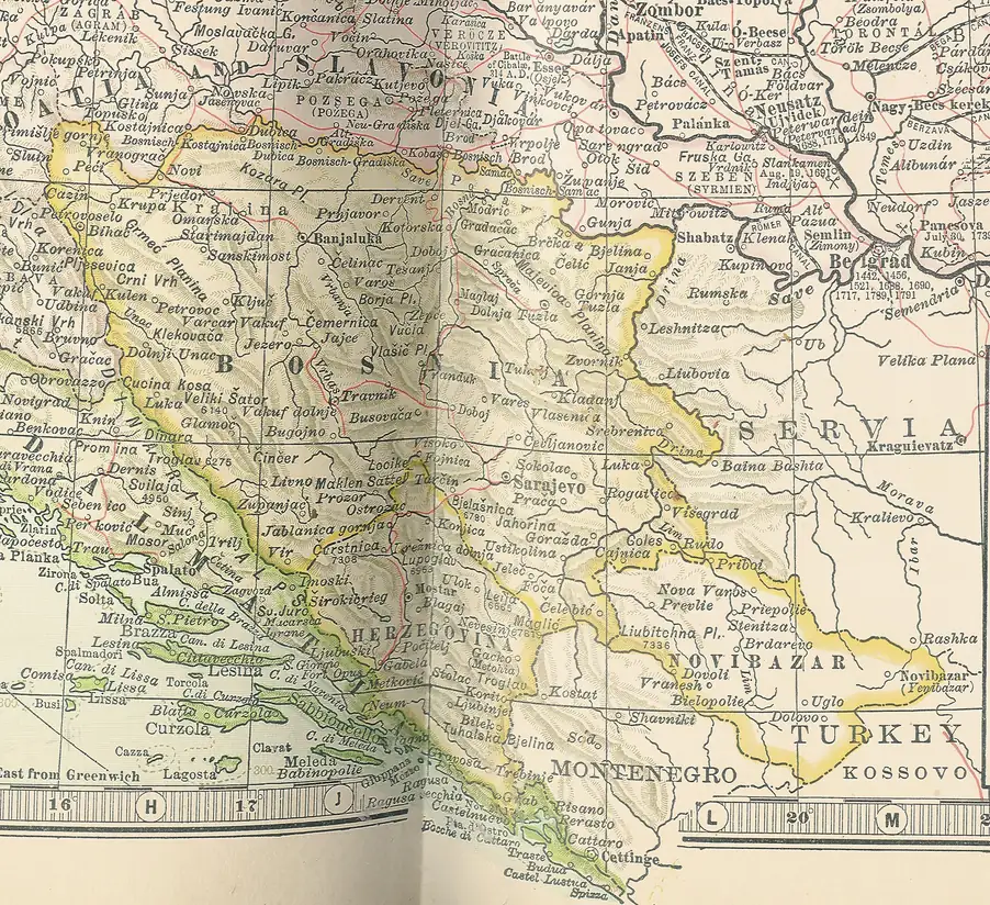Crise de Bosnie : l’Autriche‑Hongrie annexe la Bosnie, déclenchant les tensions menant à la Première Guerre mondiale — Sarajevo, Bosnia and Herzegovina