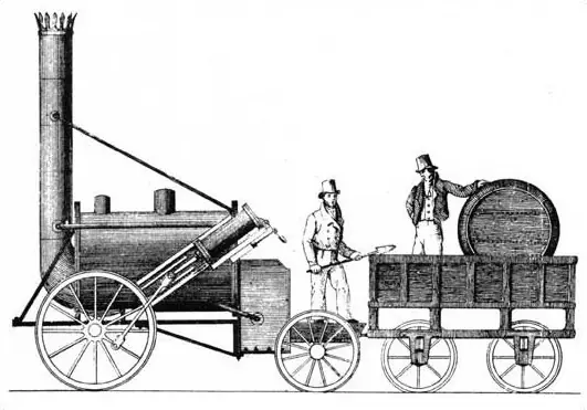 Stephenson's Rocket Wins Rainhill Trials, Igniting the Railway Age — Rainhill, England, United Kingdom