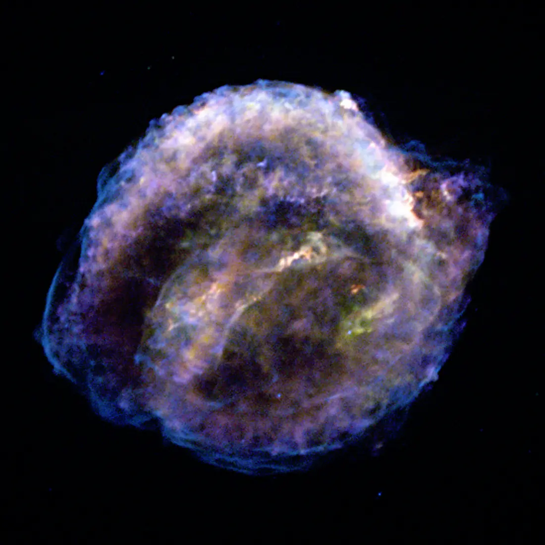 Keplers Supernova erhellt den Himmel 1604, zuletzt in der Milchstraße beobachtet