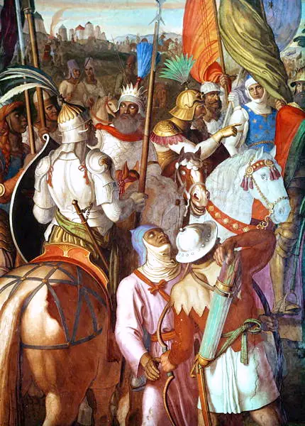 Charles Martel Stops the Umayyad Advance at Tours — Tours, France
