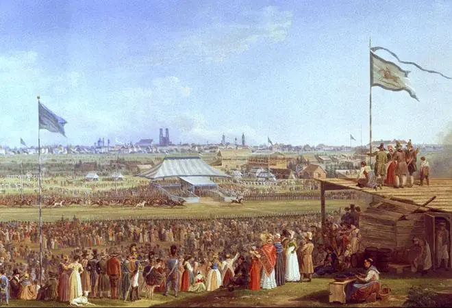 First Oktoberfest Celebrated in Munich – Birth of the World’s Largest Beer Festival — Munich, Bavaria, Germany