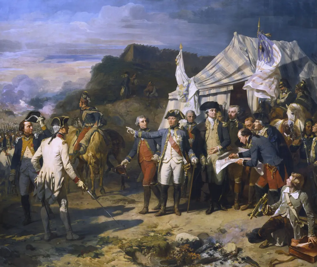 Capitularea lui Cornwallis la Yorktown – Sfârșitul războiului revoluționar — Yorktown, Virginia, USA