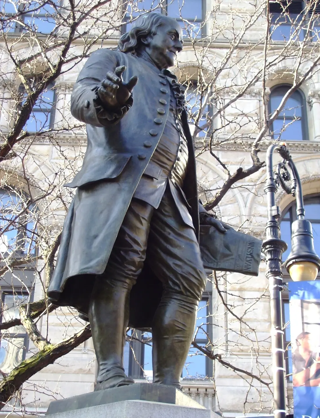 Franklin’s Kite Tames Lightning — Philadelphia, Pennsylvania, USA