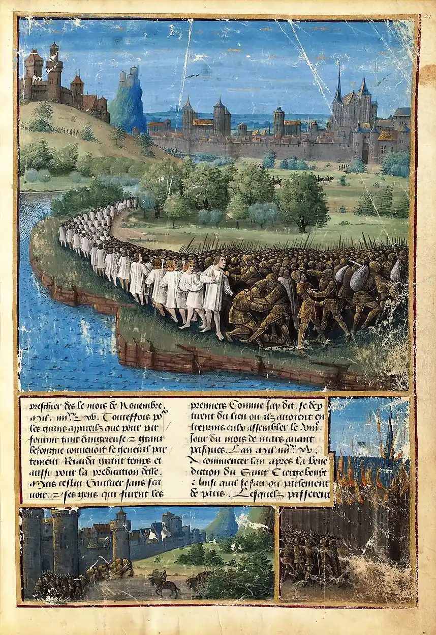 Seljuk ambush crushes the People's Crusade at Civetot — Civetot, near Nicaea (modern Turkey)