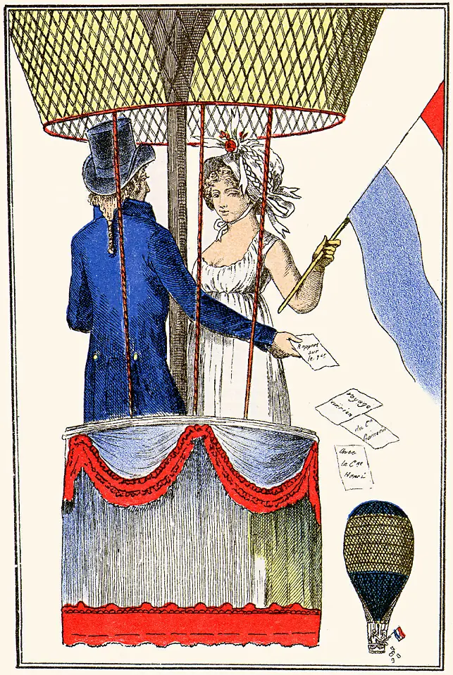 First Parachute Jump: Garnerin Soars Over Paris — Paris, France