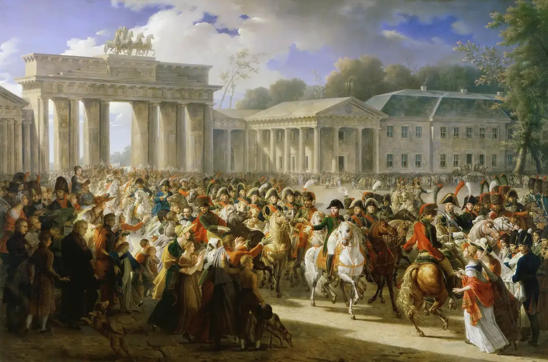 Armata Mare a lui Napoleon intră în Berlin — Berlin, Prussia