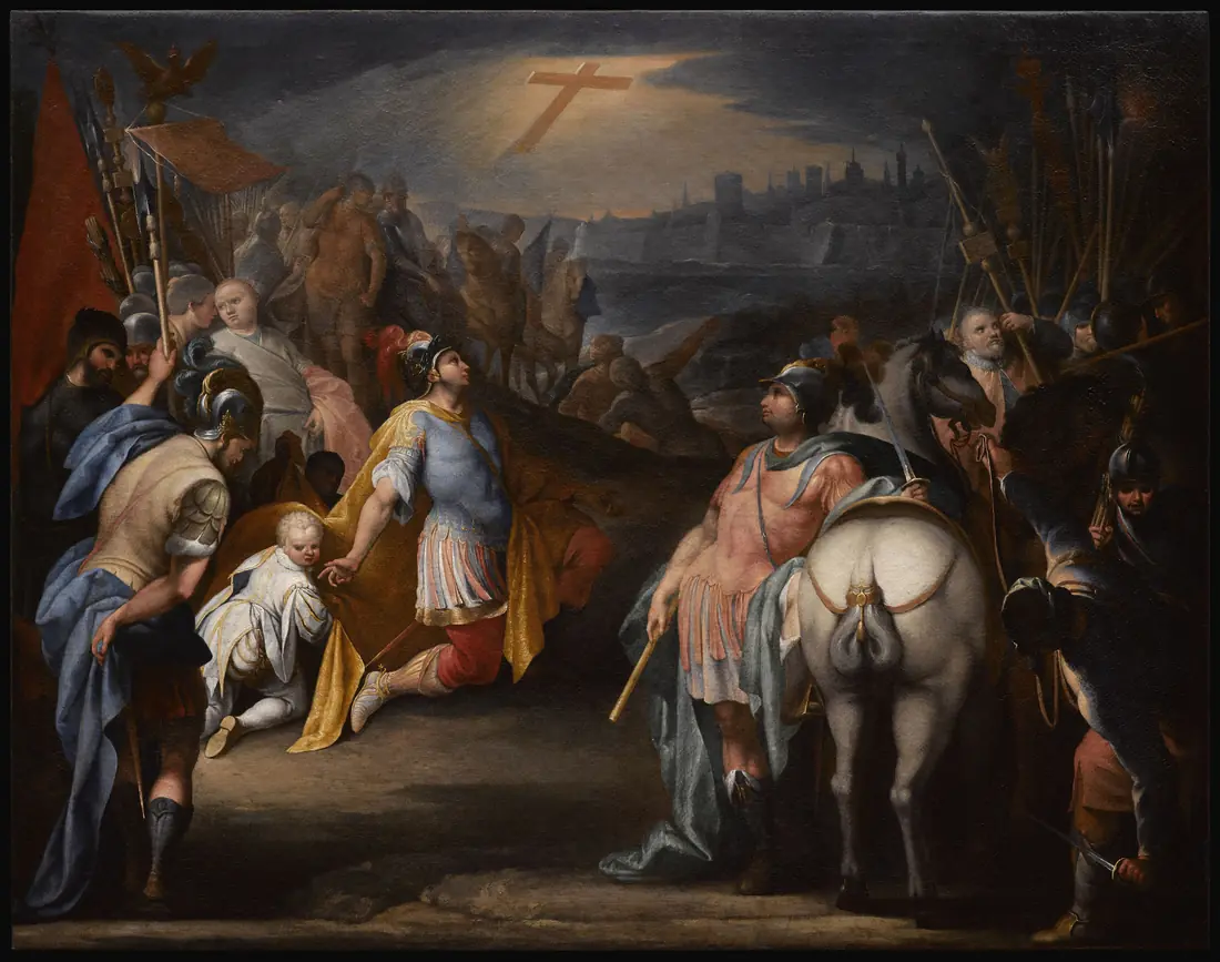 Constantino derrota a Maxencio en el Puente del Milvio y une al Oeste — Rome, Roman Empire